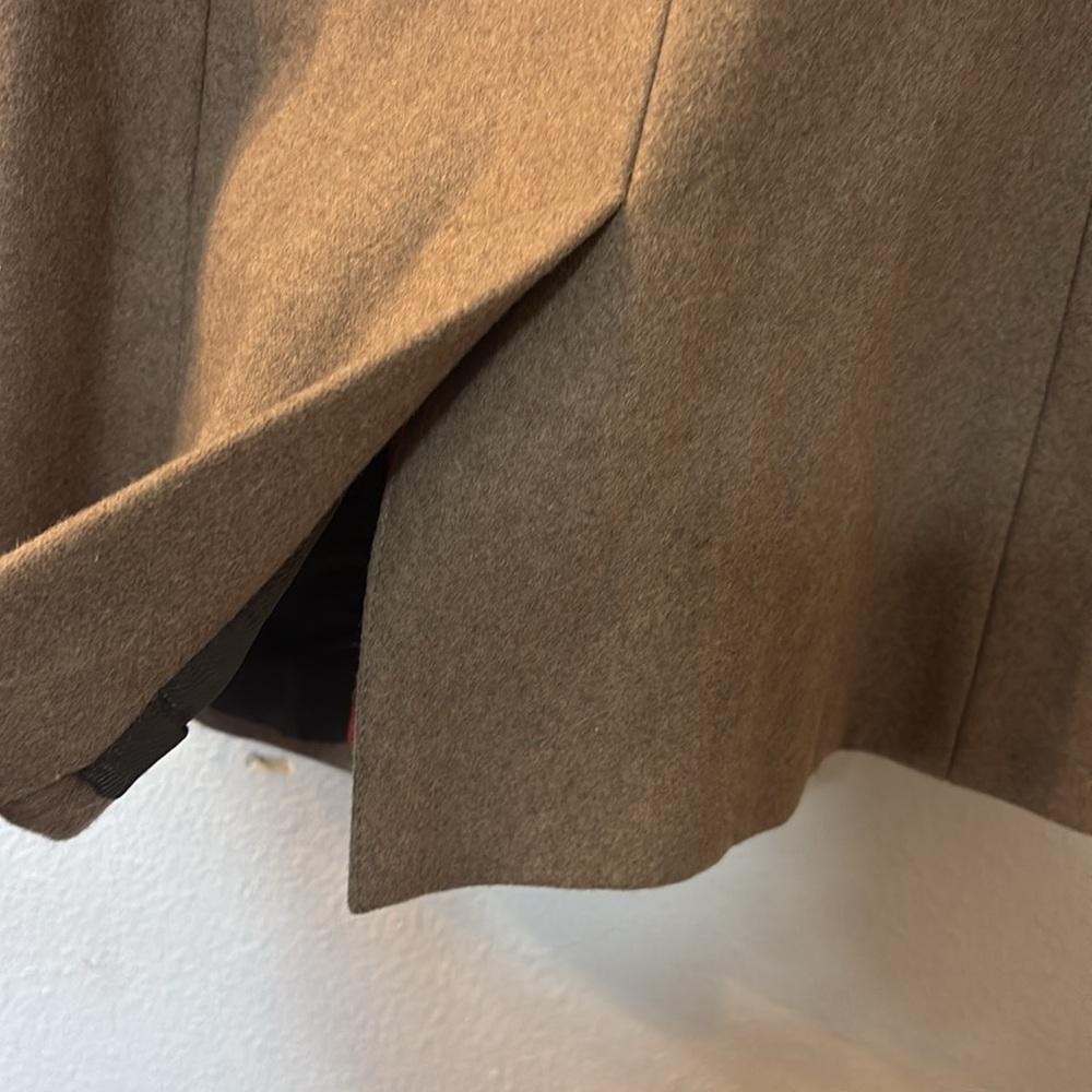 Calvin Klein Brown Double-Breasted Coat - Picture 7 of 8